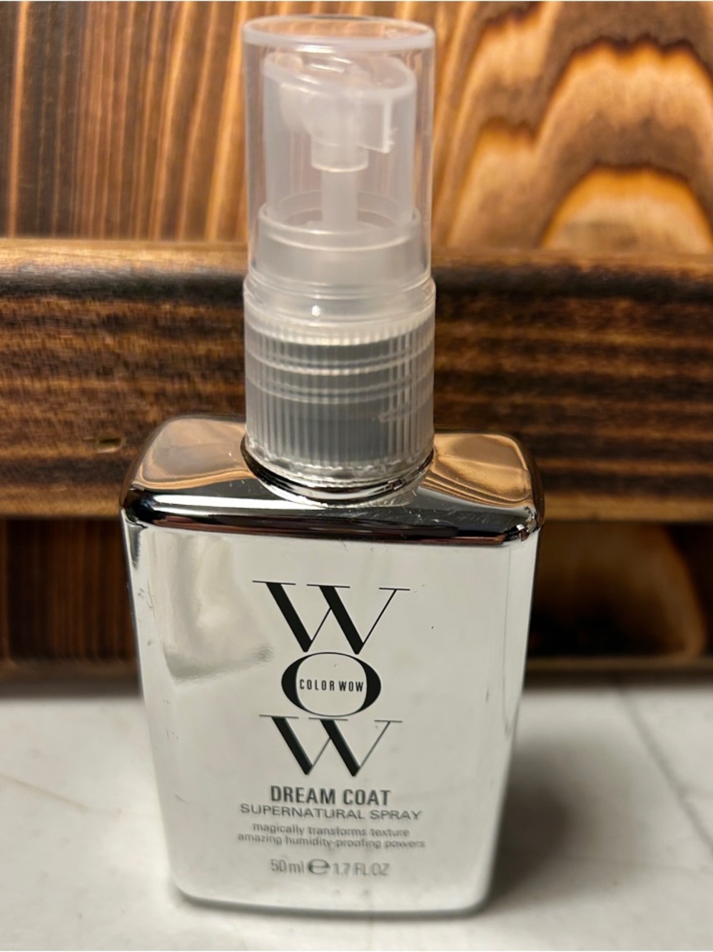 Dream Coat Supernatural Hair Protectant Spray — Silver Finish